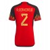 Billige Belgien Toby Alderweireld #2 Hjemmebane Fodboldtrøjer VM 2022 Kortærmet